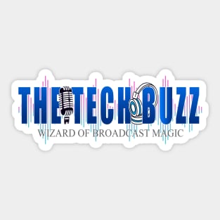 The Tech Buzz Logo 2021 Sticker